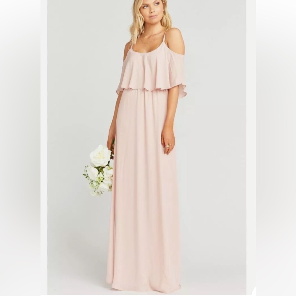 SHOW ME YOUR MUMU Caitlyn Ruffle Maxi Dress‎